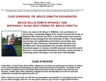 Tablet Screenshot of brucedimattia.com